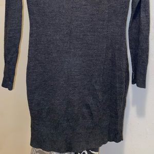 Gray long sleeve dress. Medium